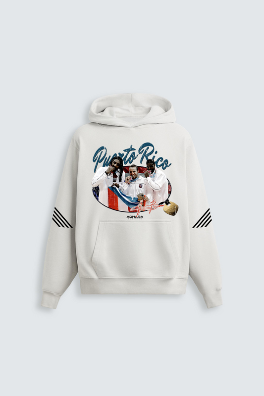 PUERTO RICO TEAM HOODIE - OFF WHITE